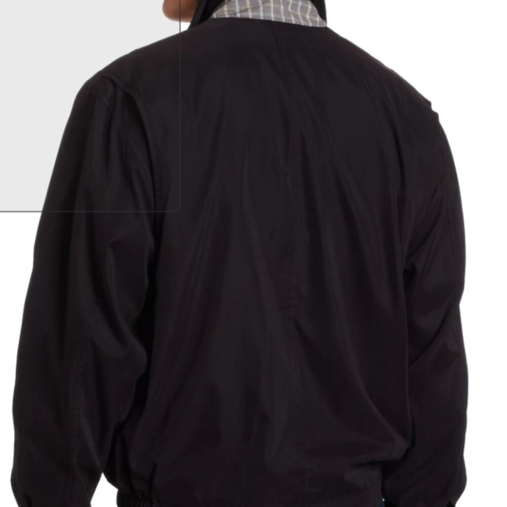 London Fog Men's Auburn Zip-Front Golf Jacket Burgandy Size Large